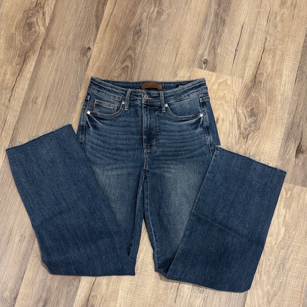 Dark Indigo Straight Leg Women's Judy Blue Jeans